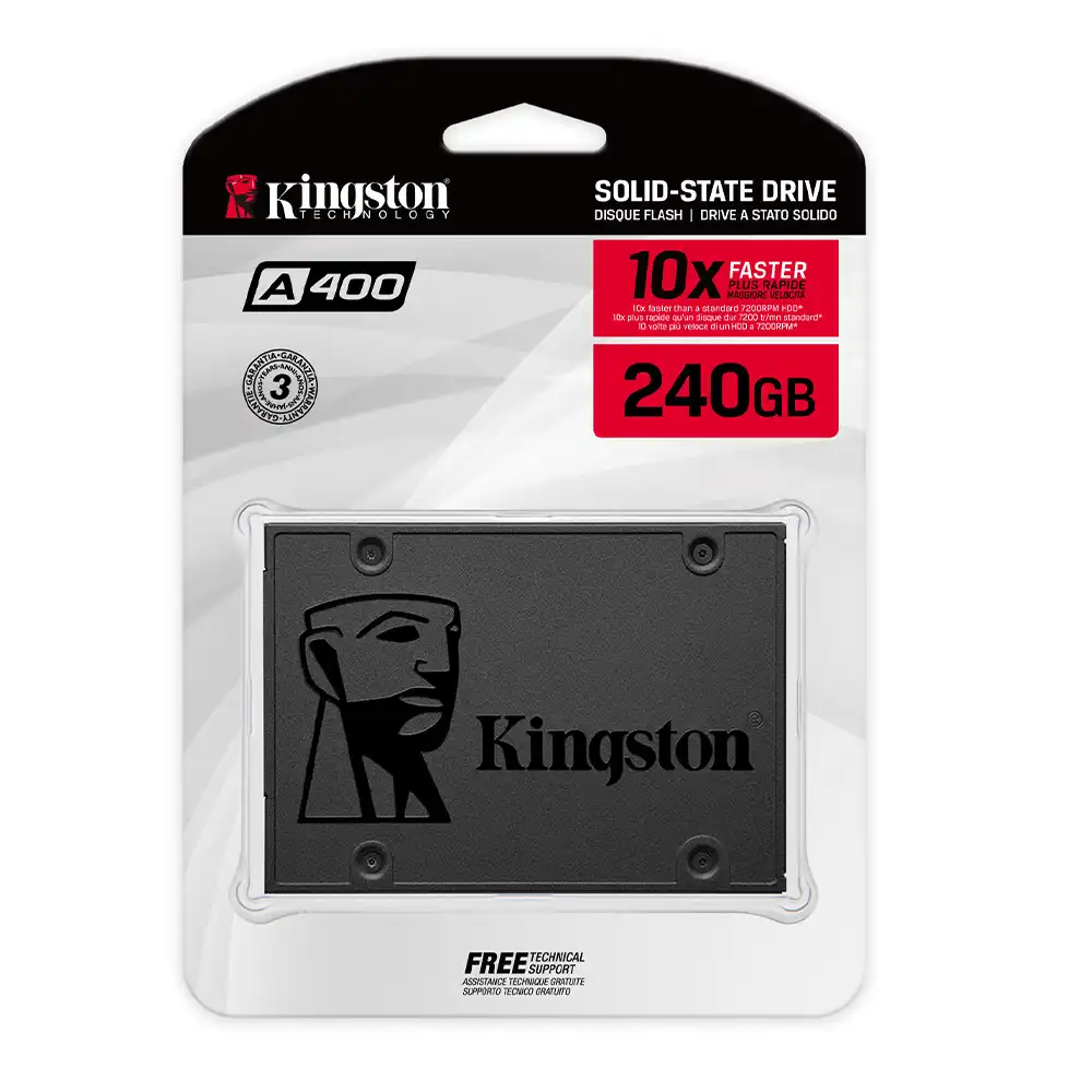 Disco SSD Kingston A400 240GB SATA III