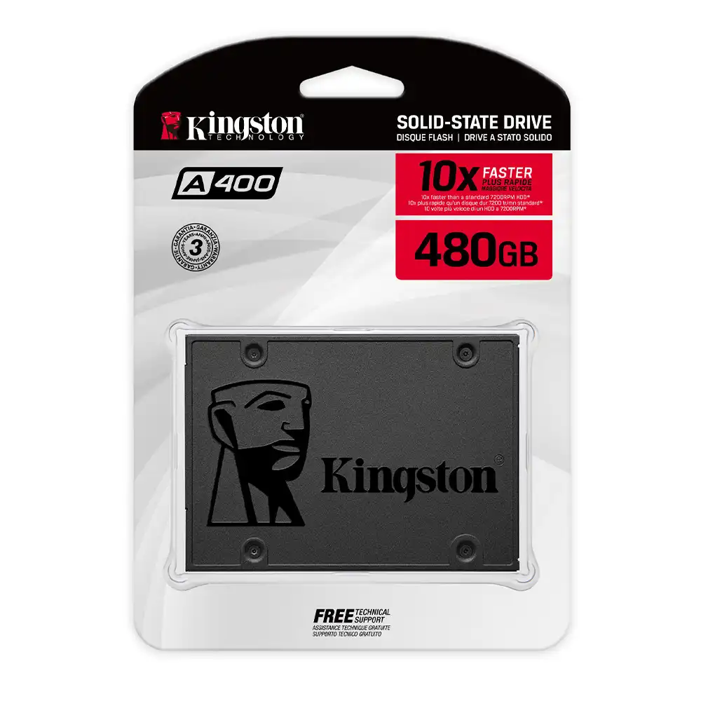 Disco SSD Kingston A400 512GB SATA III