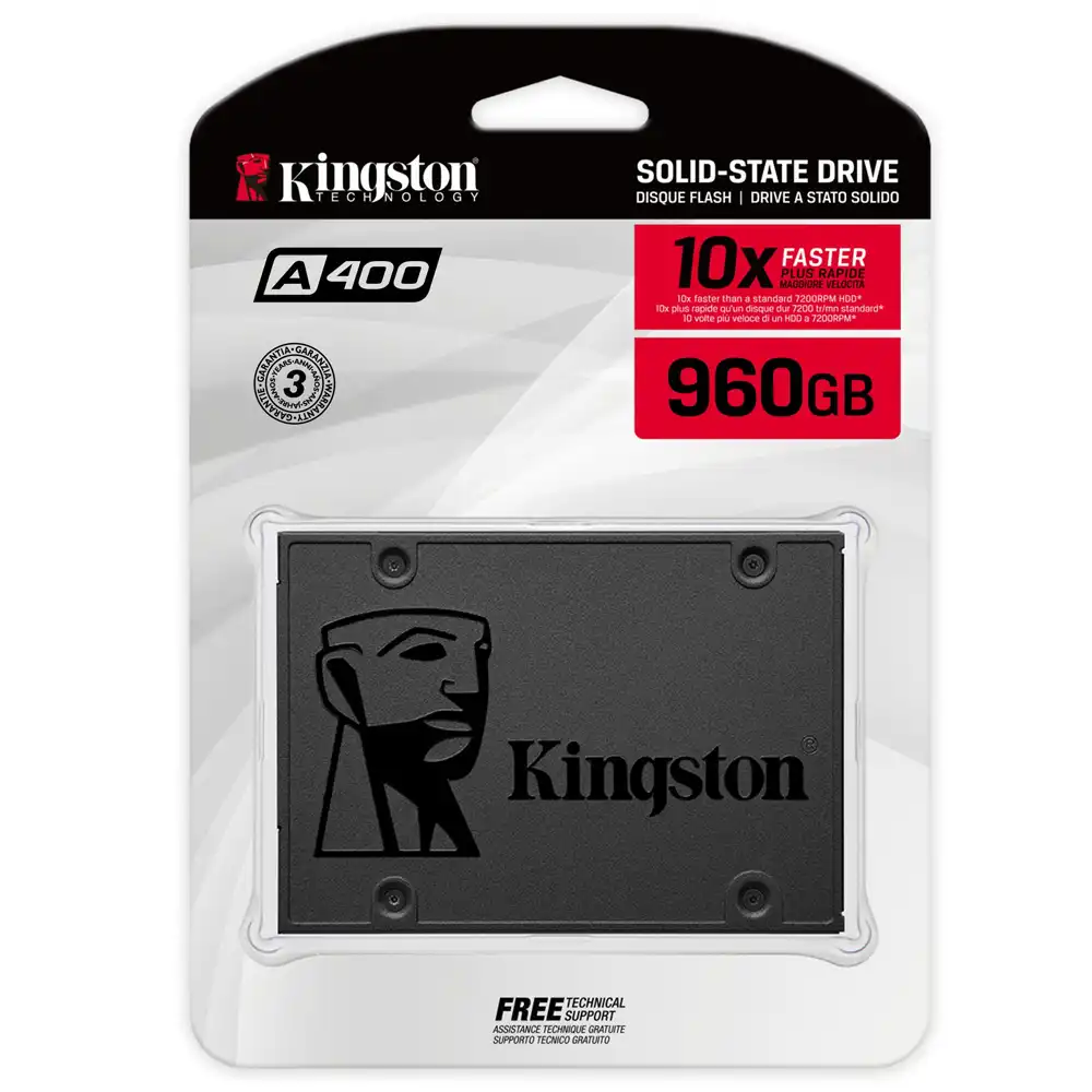 Disco SSD Kingstone A400 1TB SATA III