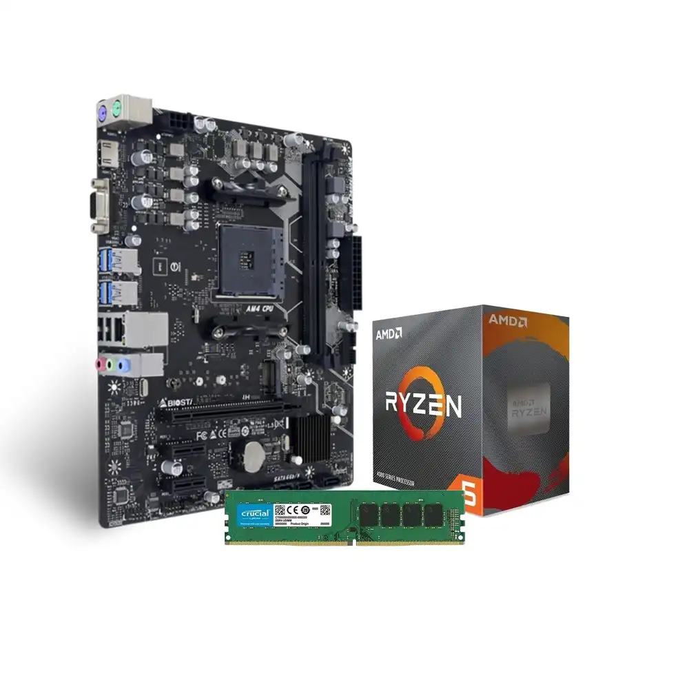 Combo AMD Ryzen 3 5300G + A320M + 16GB DDR4