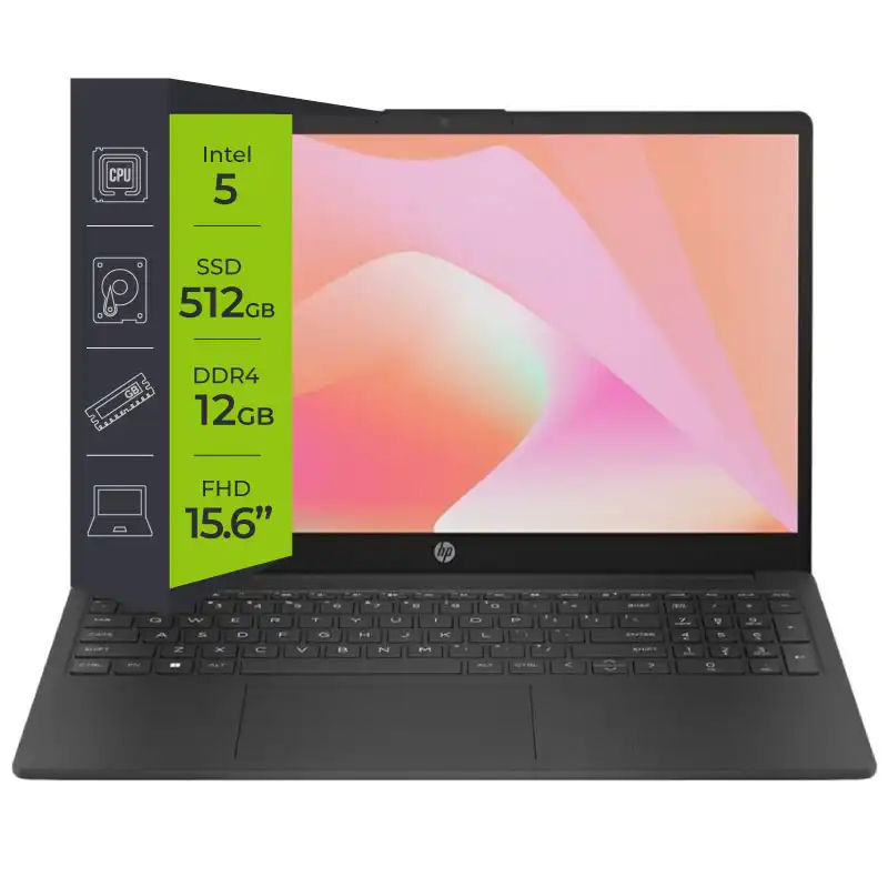 Notebook HP 15-fd1085cl Core 5 Ultra 120U 16Gb 512Gb 15.6″ W11