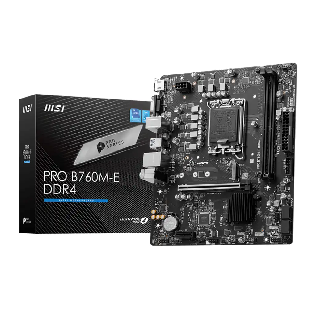 MSI PRO B760M-E DDR4 LGA1700